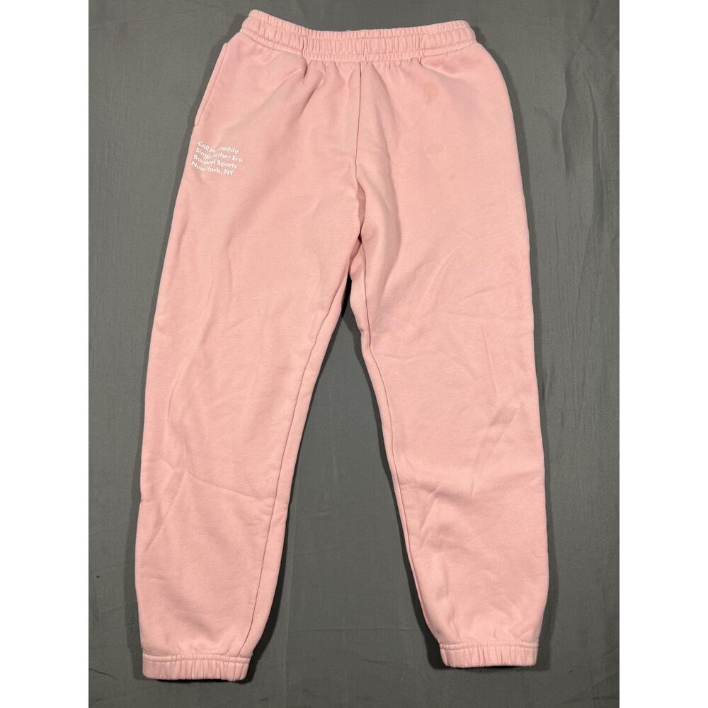 Call Her Daddy Sweatpants Womens Medium Pink Joggers Barstool Sports